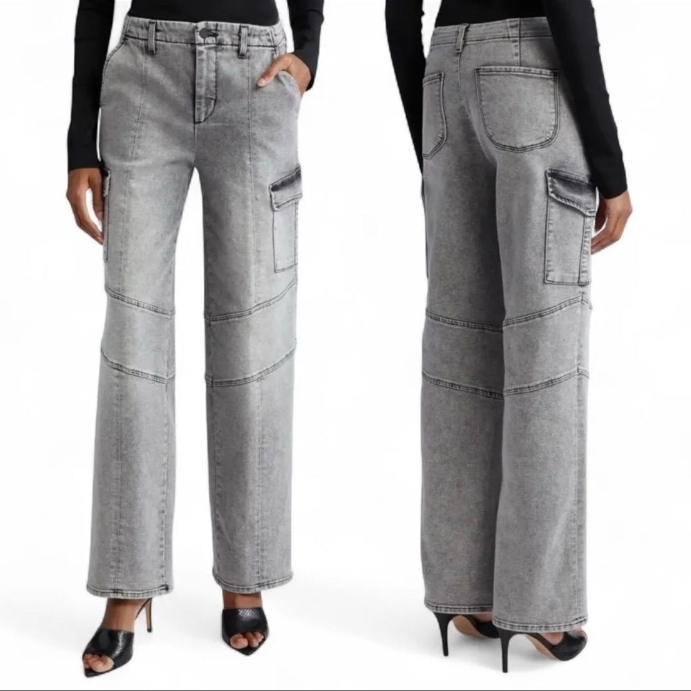 L'Agence Brooklyn High-Rise Utility Jeans Clifton NWOT Size 31 Cargo Utility